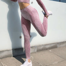 Load image into Gallery viewer, High Waist Seamless Leggings Push Up Leggins Sport Women Fitness Running Yoga Pants Energy Seamless Leggings Gym Girl leggins
