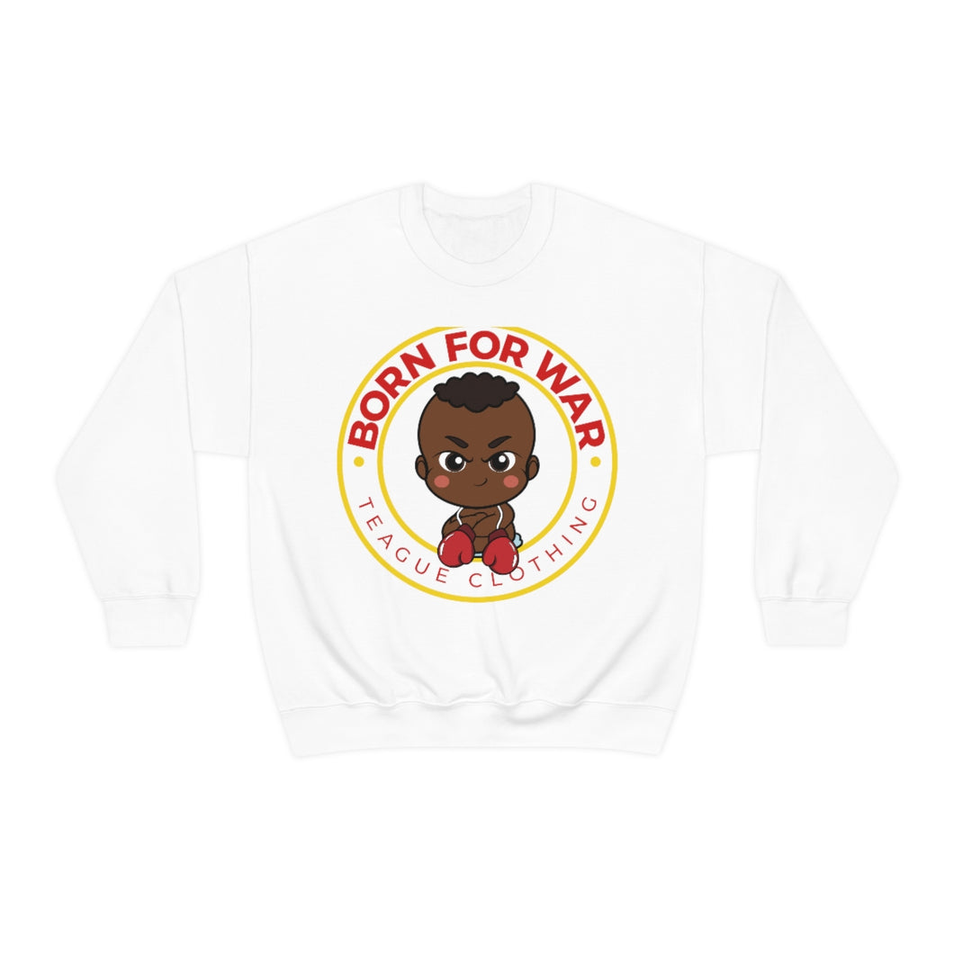 Crewneck Sweatshirt Born For War African American  Boy